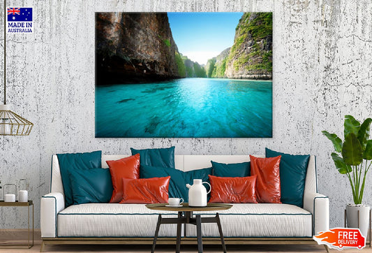 Bay at Phi Phi Island Photograph in Thailand Print 100% Australian Made