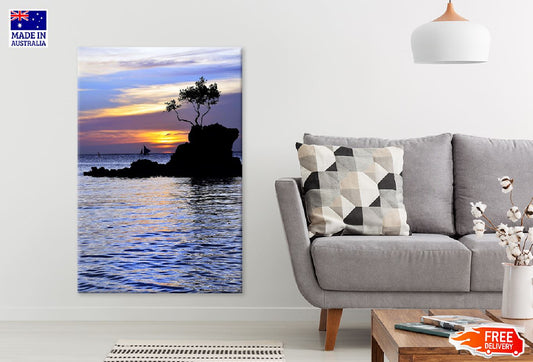 Boracay Beach Sunset View Photograph Print 100% Australian Made