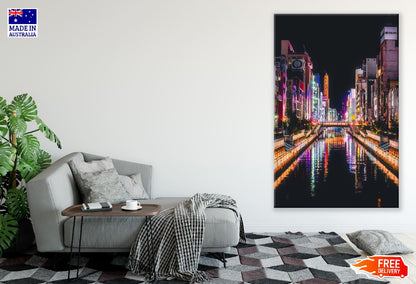 Osaka Japan Night View Photograph Print 100% Australian Made