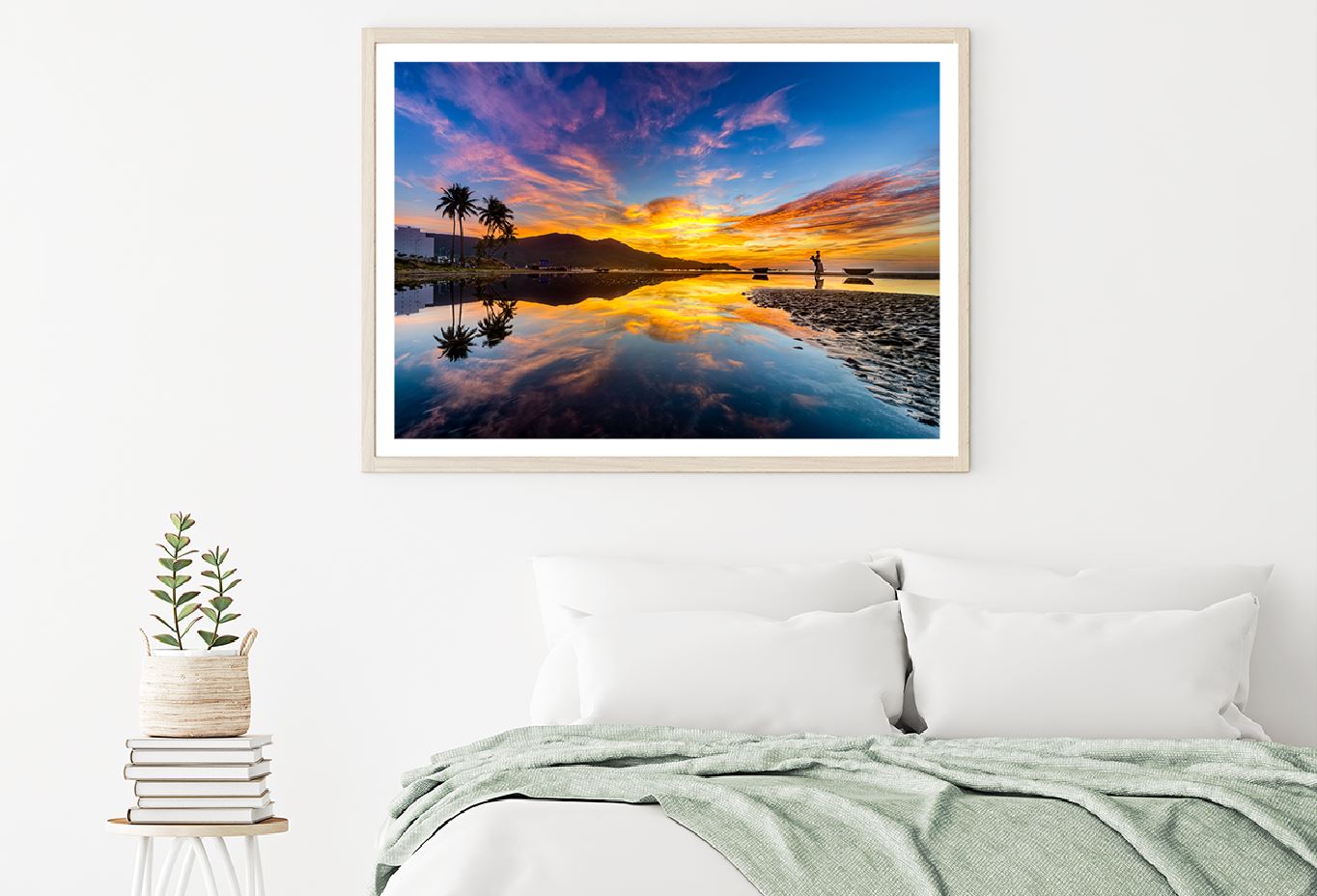My Khe Beach & City Sunrise View Photograph Home Decor Premium Quality Poster Print Choose Your Sizes