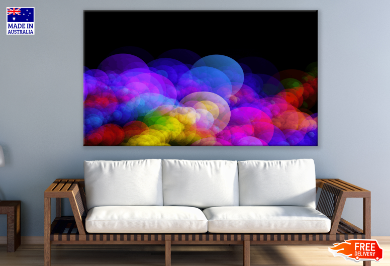 Colorful Abstract Design Print 100% Australian Made