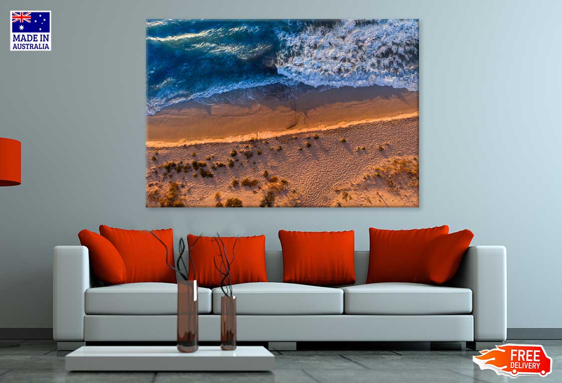 North Cottesloe Beach Aerial View Photograph Print 100% Australian Made