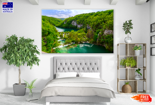 Plitvice Lakes National Park in Croatia Photograph Print 100% Australian Made