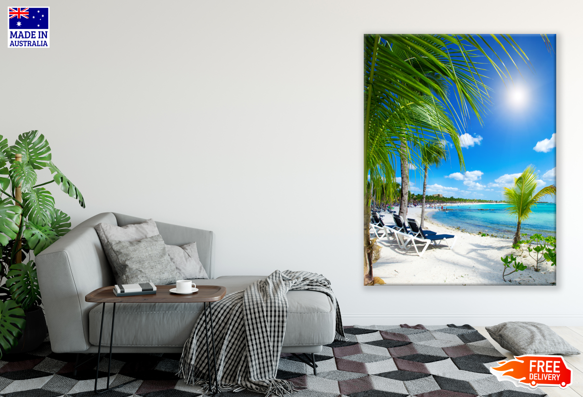 Holiday Beach View Photograph Print 100% Australian Made