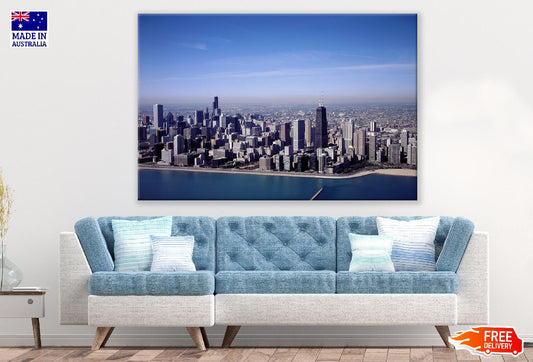 New York City Aerial View Photograph, USA Print 100% Australian Made