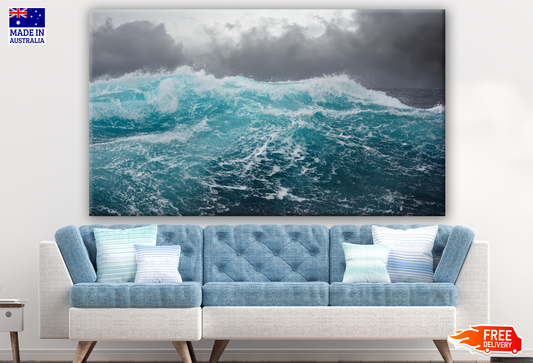 Stunning Deep Sea Waves Photograph Print 100% Australian Made