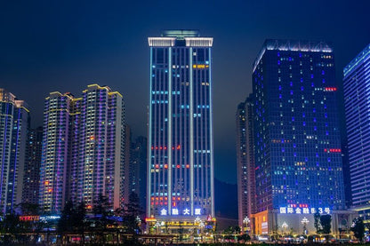 Shanghai Nigh View Photograph, China Print 100% Australian Made
