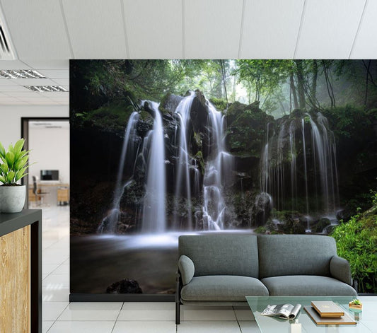 Wallpaper Murals Peel and Stick Removable Stunning Waterfall High Quality