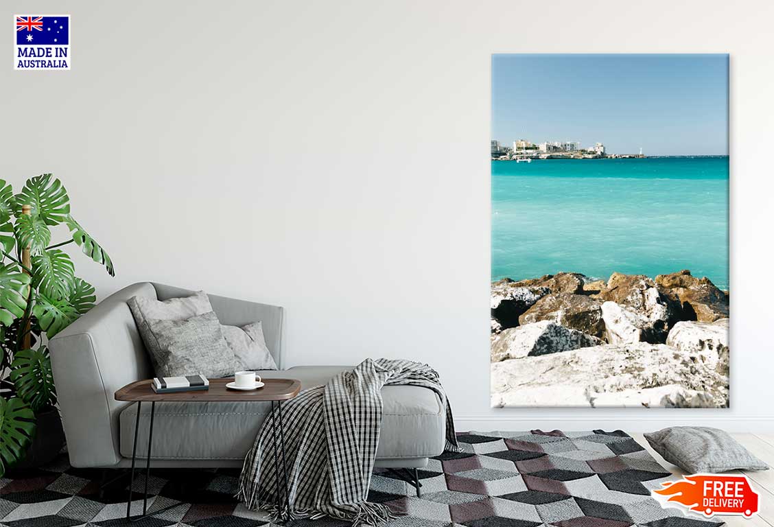 Puglia Beach Photograph Otranto Print 100% Australian Made