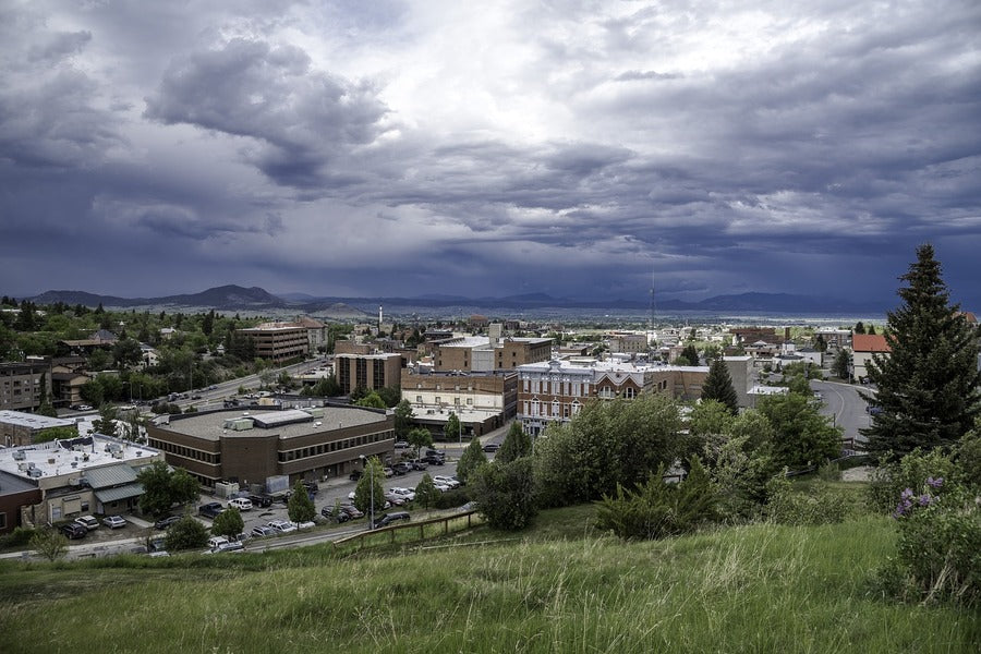 Helena Montana View From Hill Photograph Print 100% Australian Made