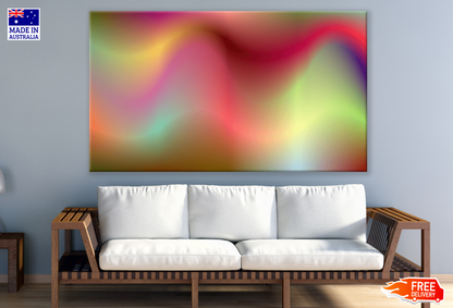 Colorful Abstract Design Print 100% Australian Made