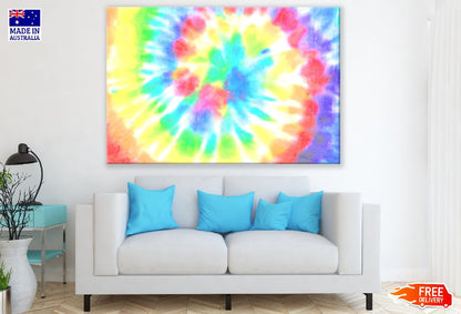 Rainbow Color Abstract Design Print 100% Australian Made
