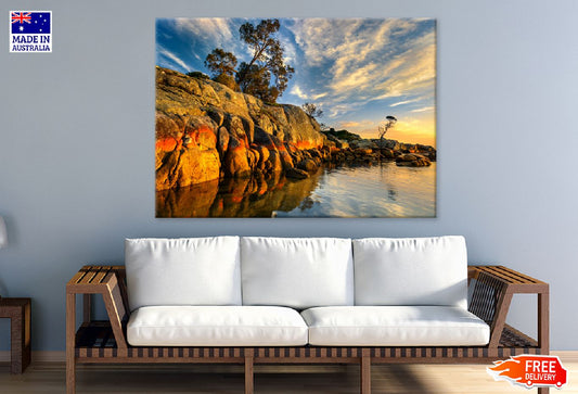 Sunrise Bay Fires View Photograph Tasmania Print 100% Australian Made