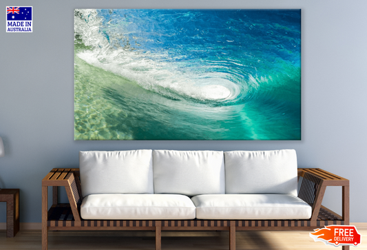 Sea Aerial View Photograph Print 100% Australian Made