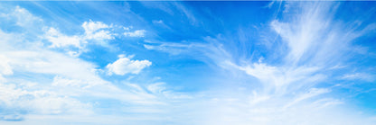 Panoramic Canvas Cloudy Sky Scenery Photograph High Quality 100% Australian Made Wall Canvas Print Ready to Hang