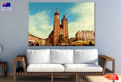 St. Mary's Basilica Photograph in Kraków, Poland Print 100% Australian Made