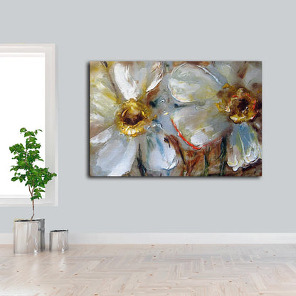 Colorful Flowers Oil Painting Acrylic Glass Print Tempered Glass Wall Art 100% Made in Australia Ready to Hang