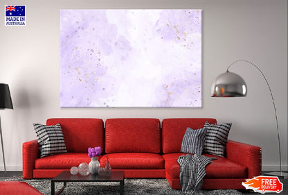 Pink Violet Liquid Abstract Design Print 100% Australian Made