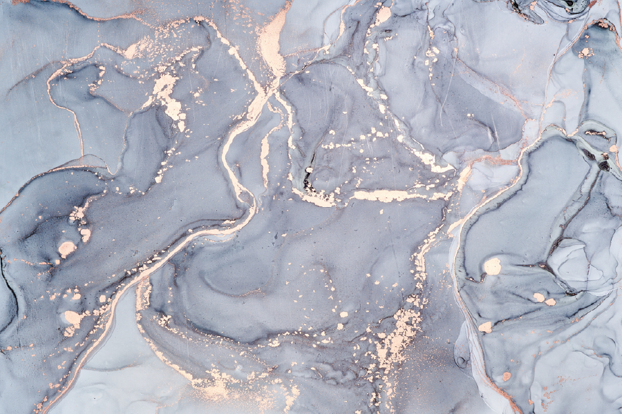Pink & Blue Abstract Design Print 100% Australian Made
