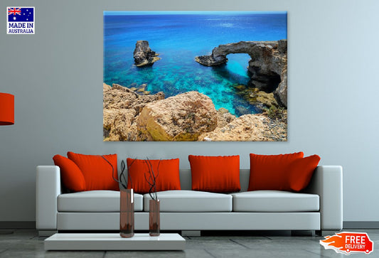 Rock near Ayia Cyprus Island View Photograph Print 100% Australian Made