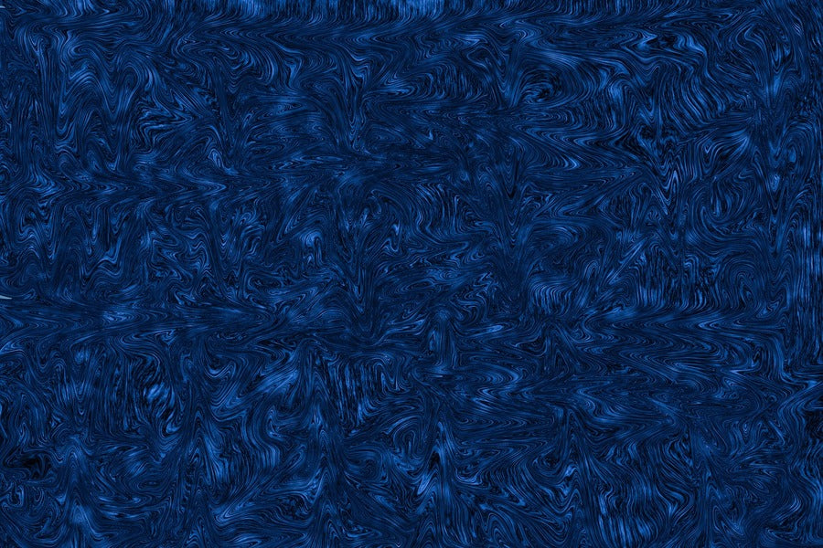 Black & Blue Abstract Design Print 100% Australian Made