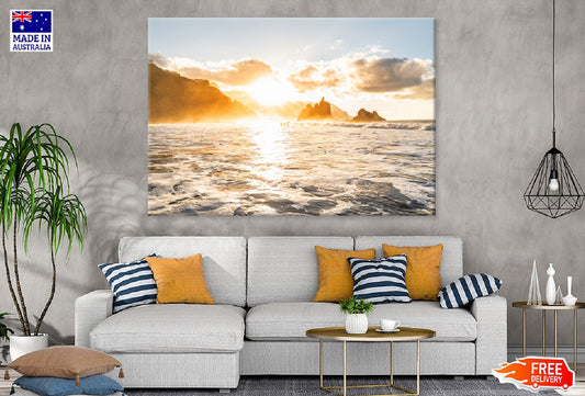 Rocky Coastline Canary Island Photograph Print 100% Australian Made