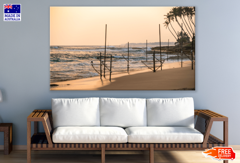 Beach & Sunset View Print 100% Australian Made