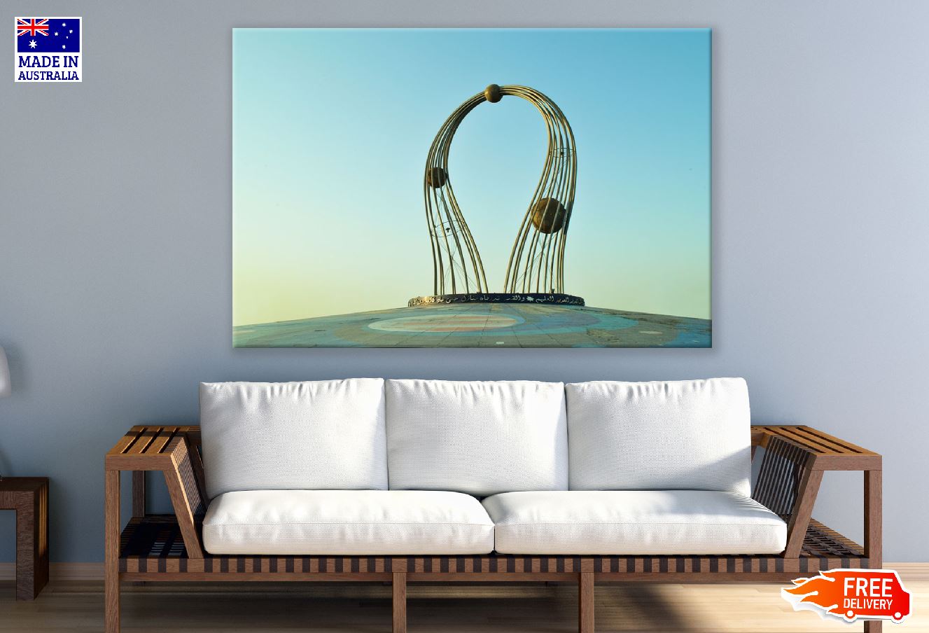 Jeddah Monument, Statue, Ksa, Saudi Arabia Photograph Print 100% Australian Made