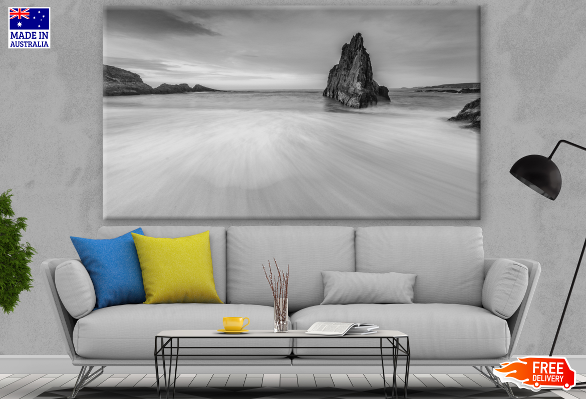 Big Monolith in the Middle of the Beach Photograph Print 100% Australian Made