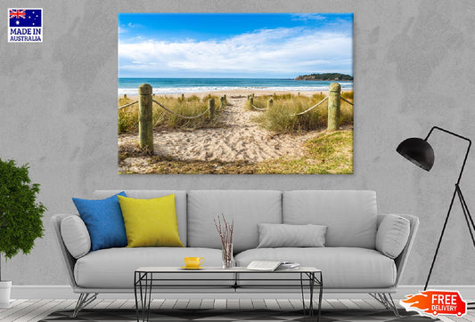 Sea Pathway View Photograph Print 100% Australian Made