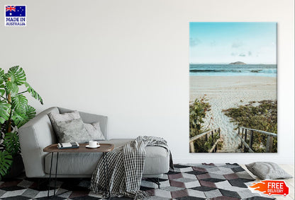 Rio de Janeiro Beach Pier View Photograph Print 100% Australian Made
