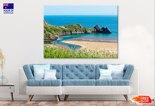 Wales Sea Island View Photograph Print 100% Australian Made