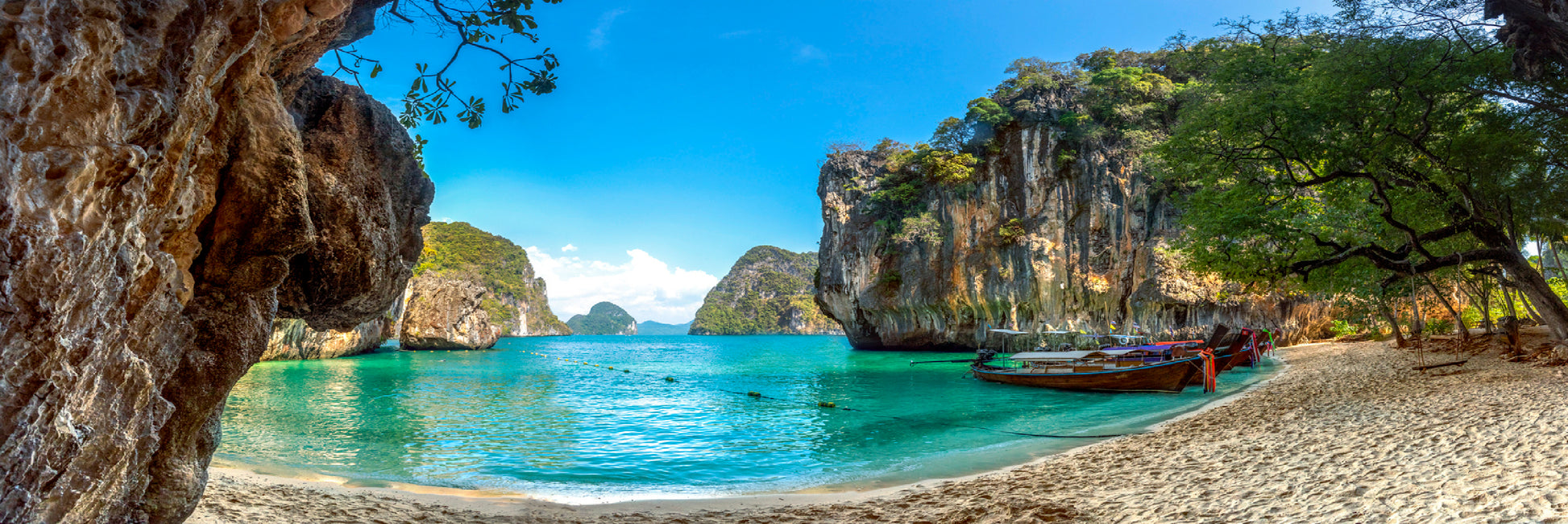 Panoramic Canvas Lao Lading Island View Photograph High Quality 100% Australian Made Wall Canvas Print Ready to Hang