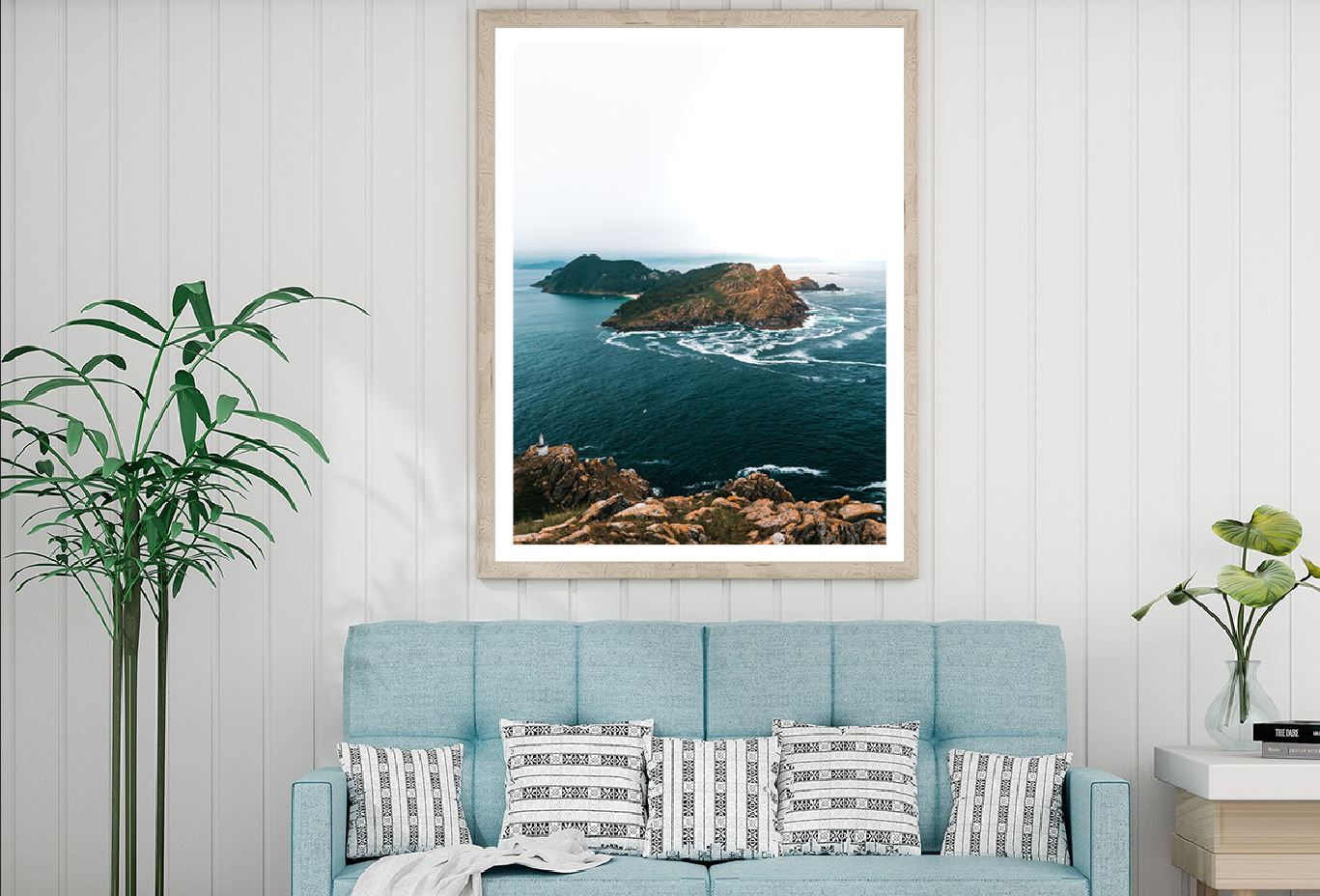 Islas Cies Island View Photograph Home Decor Premium Quality Poster Print Choose Your Sizes
