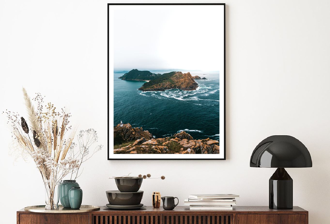 Islas Cies Island View Photograph Home Decor Premium Quality Poster Print Choose Your Sizes