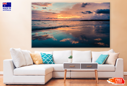 Sea Sunset Scenery Photograph Print 100% Australian Made