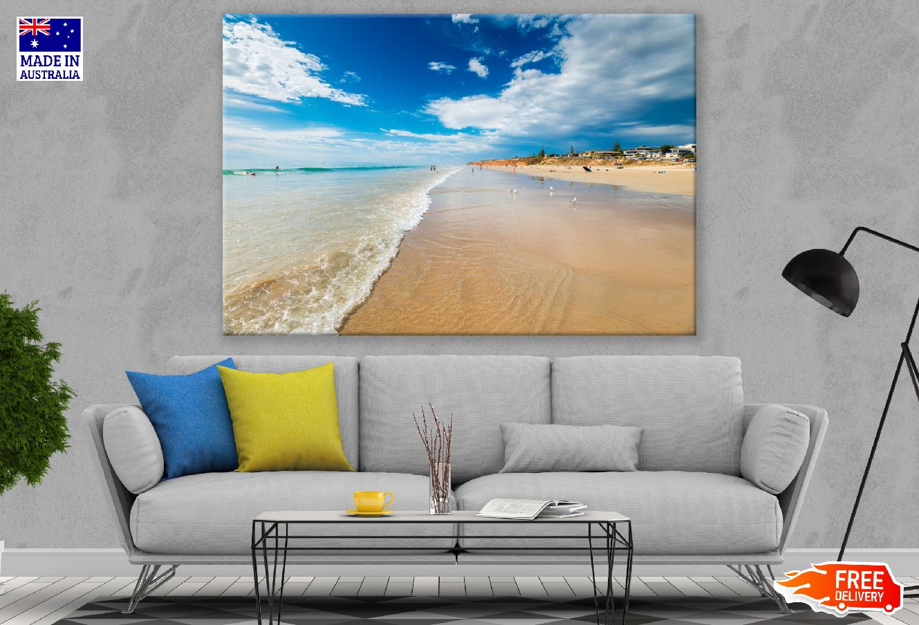 Moana Beach Adelaide, Australia Photograph Print 100% Australian Made