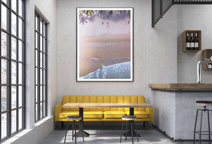 Philippines Sandy Seashore Aerial View Photograph Home Decor Premium Quality Poster Print Choose Your Sizes