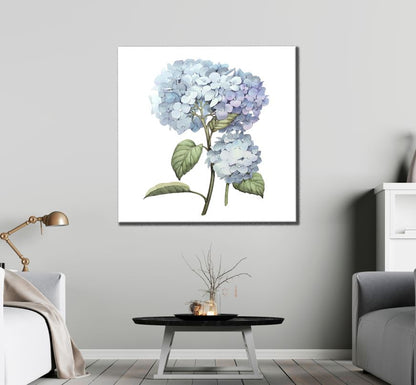 Square Canvas Watercolor Floral Painting High Quality Print 100% Australian Made