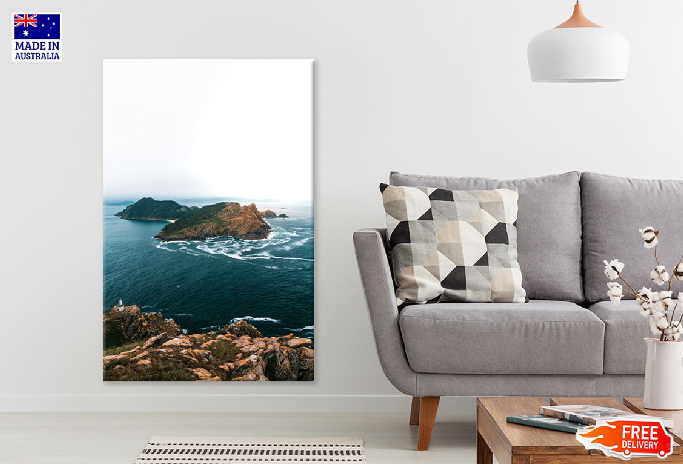Islas Cies Island View Photograph Print 100% Australian Made