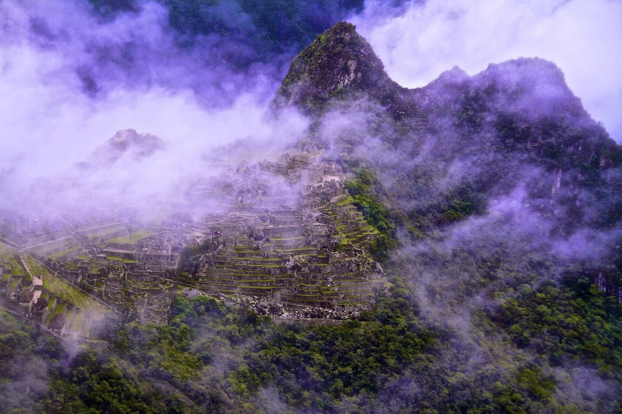 Machu Picchu Peru Skyline Photograph Print 100% Australian Made