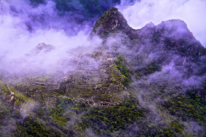 Machu Picchu Peru Skyline Photograph Print 100% Australian Made