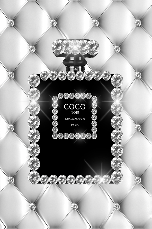 Fashion B&W Vector Design Print 100% Australian Made