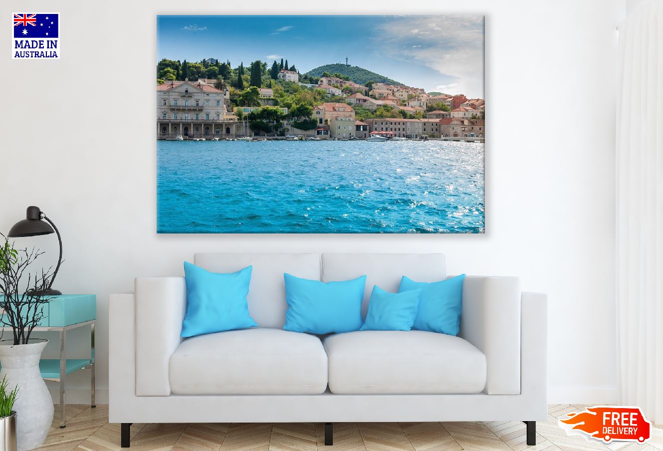 Dubrovnik City in Croatia Photograph Print 100% Australian Made