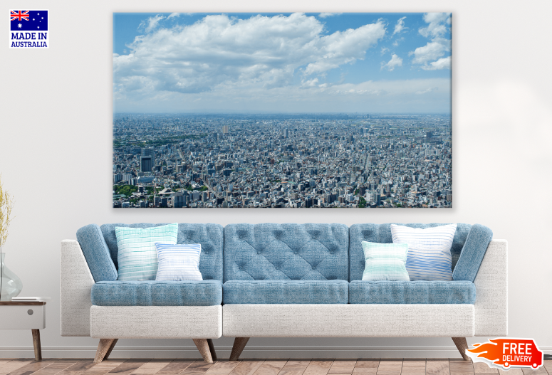 Cityscape & Sky Viwe Print 100% Australian Made