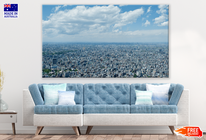 Cityscape & Sky Viwe Print 100% Australian Made