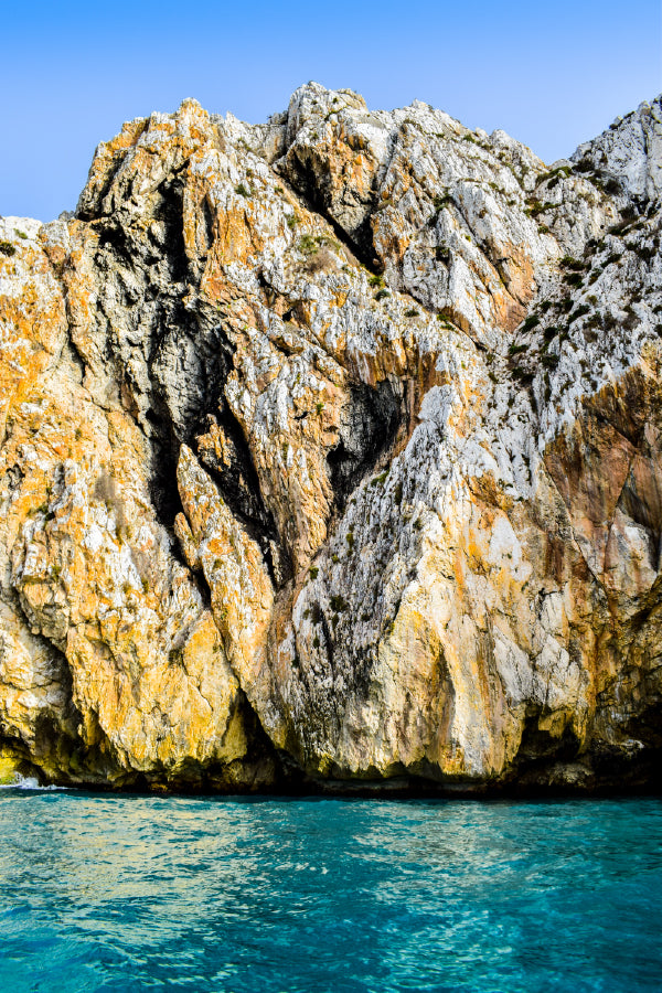 View of Jebeha Ocean Photograph in Morocco Home Decor Premium Quality Poster Print Choose Your Sizes