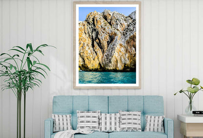 View of Jebeha Ocean Photograph in Morocco Home Decor Premium Quality Poster Print Choose Your Sizes