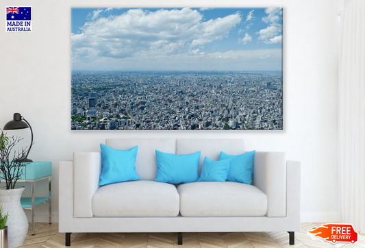 Cityscape & Sky Viwe Print 100% Australian Made