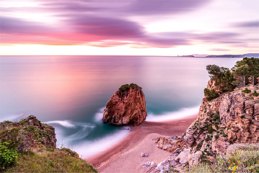 Rock Seahorse at Dawn Sunrise Photograph Print 100% Australian Made